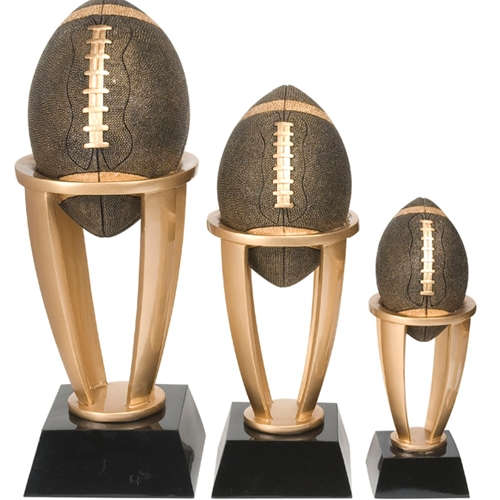 Perpetual Fantasy Football Trophy  Large Fantasy Football Trophy w/ Name  Plates