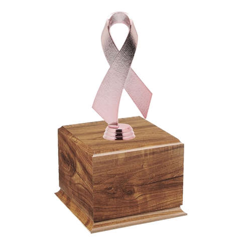 Custom 3D American Flag With Pink Ribbon Breast Cancer Awareness