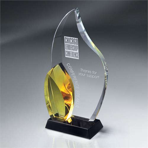Crystal Championship Baseball Award - Trophy Award Co.