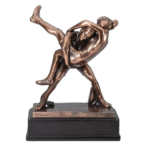 Female Wrestling Gallery Resin Trophy | TrophyPartner.com