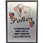 Poker Plaques