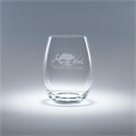 15.25 oz Elite White Stemless Set of 4