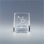 8.75oz. Elliptic Whiskey: Blown Crystal Set of 4