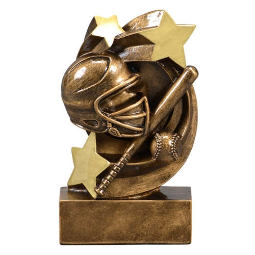 Softball Star Swirl Trophies | TrophyPartner.com