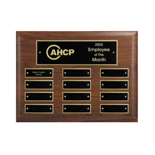 12-Plate Perpetual Plaque