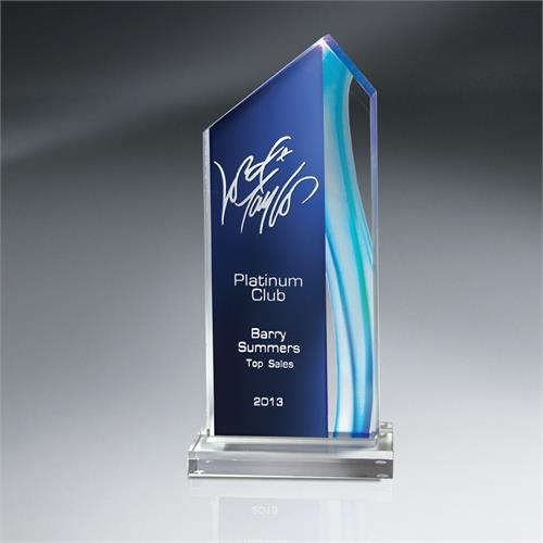 Aquus Series Lucite Peak Award