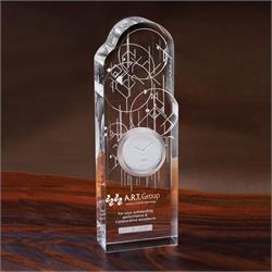 Time Warp Crystal Clock Award