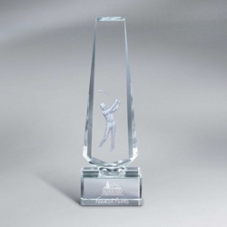 Crystal Golfer Tower Award