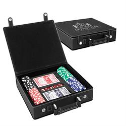 Leatherette Poker Set