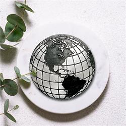 Globe Pewter Accent